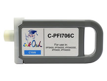 700ml Compatible Cartridge for CANON PFI-706C CYAN